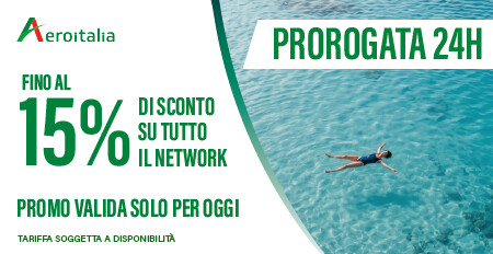 Prenditi una pausa dal Mondo | Sconti fino al 15% | Aeroitalia