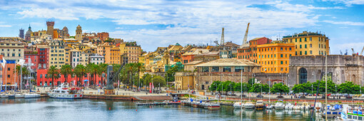 photo of the city of Genoa