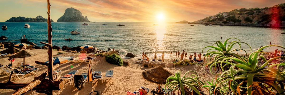foto della città di Ibiza